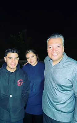 Alex Padilla gala dinner