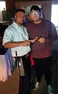 Andrew Del Villar skyline set