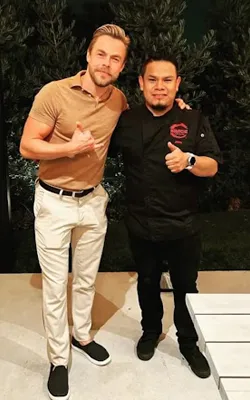 Derek Hough VIP reception