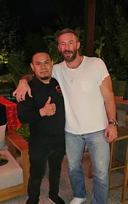 Julian Edelman luxury lounge