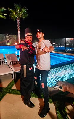 Luis Coronel private party