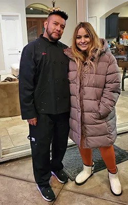 Mayeli Rivera celebration