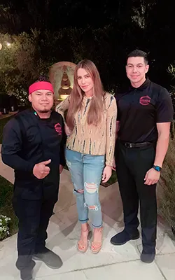 Sofia Vergara VIP tasting