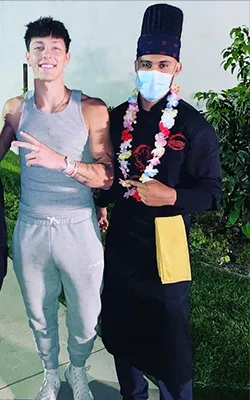 Tayler Holder influencer night